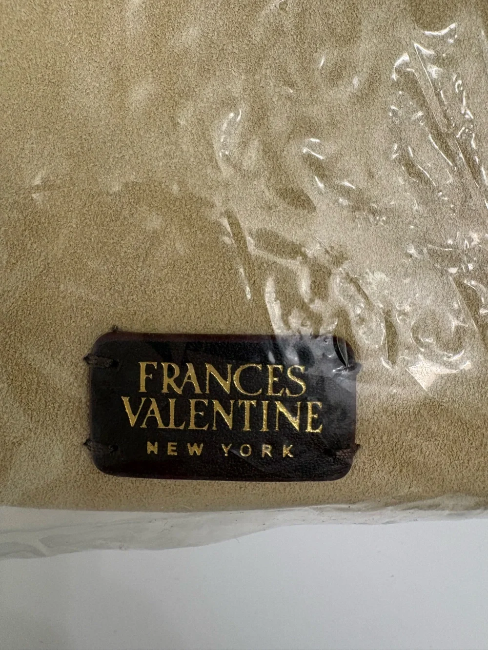 Frances Valentine Starr Suede Hobo - Oyster